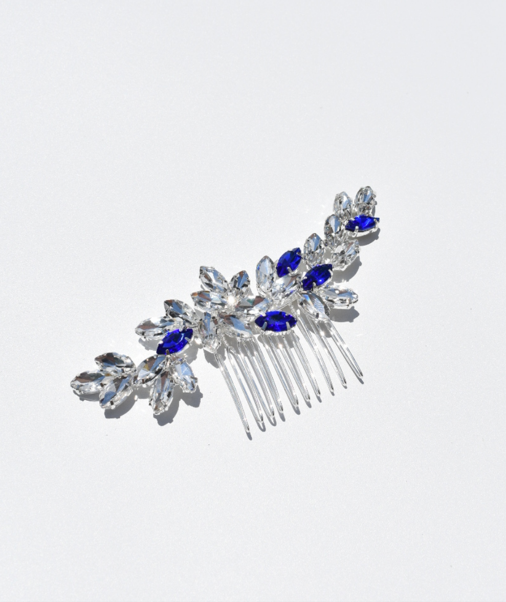 A Touch of Blue Headpiece