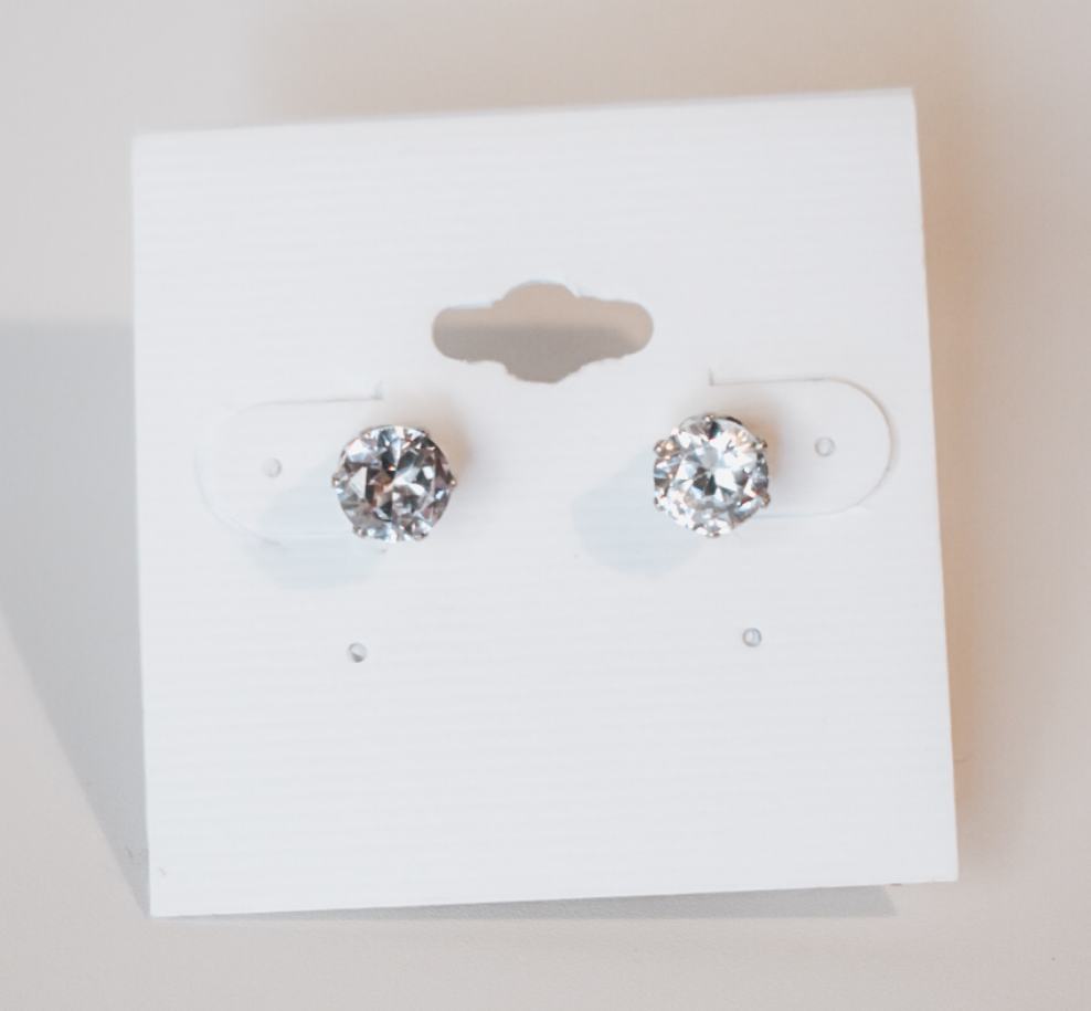 CZ Stud Earrings