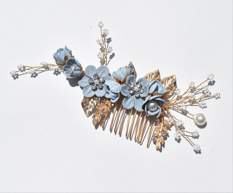Floral Pearl Headpiece
