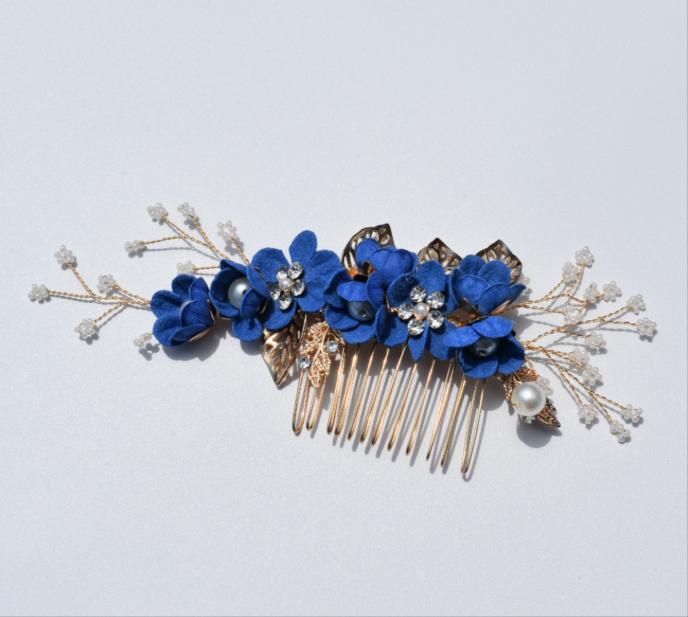Floral Pearl Headpiece