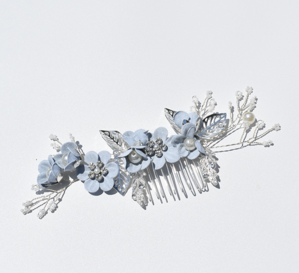 Floral Pearl Headpiece