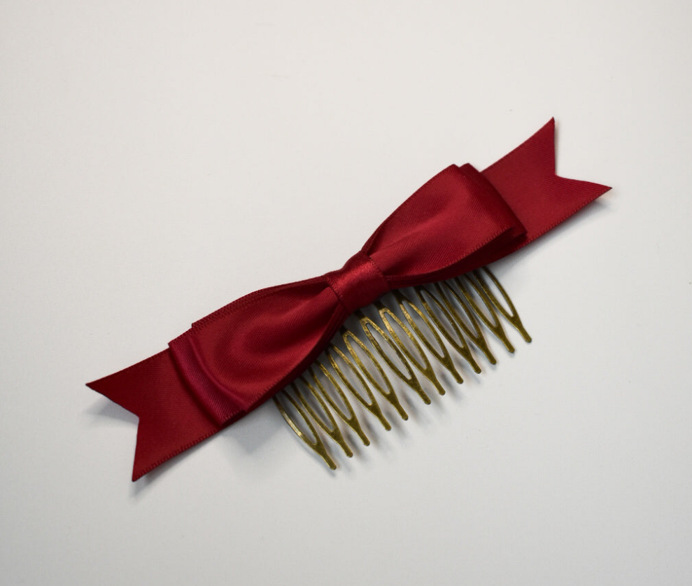 Billie - Satin Ballet Bow