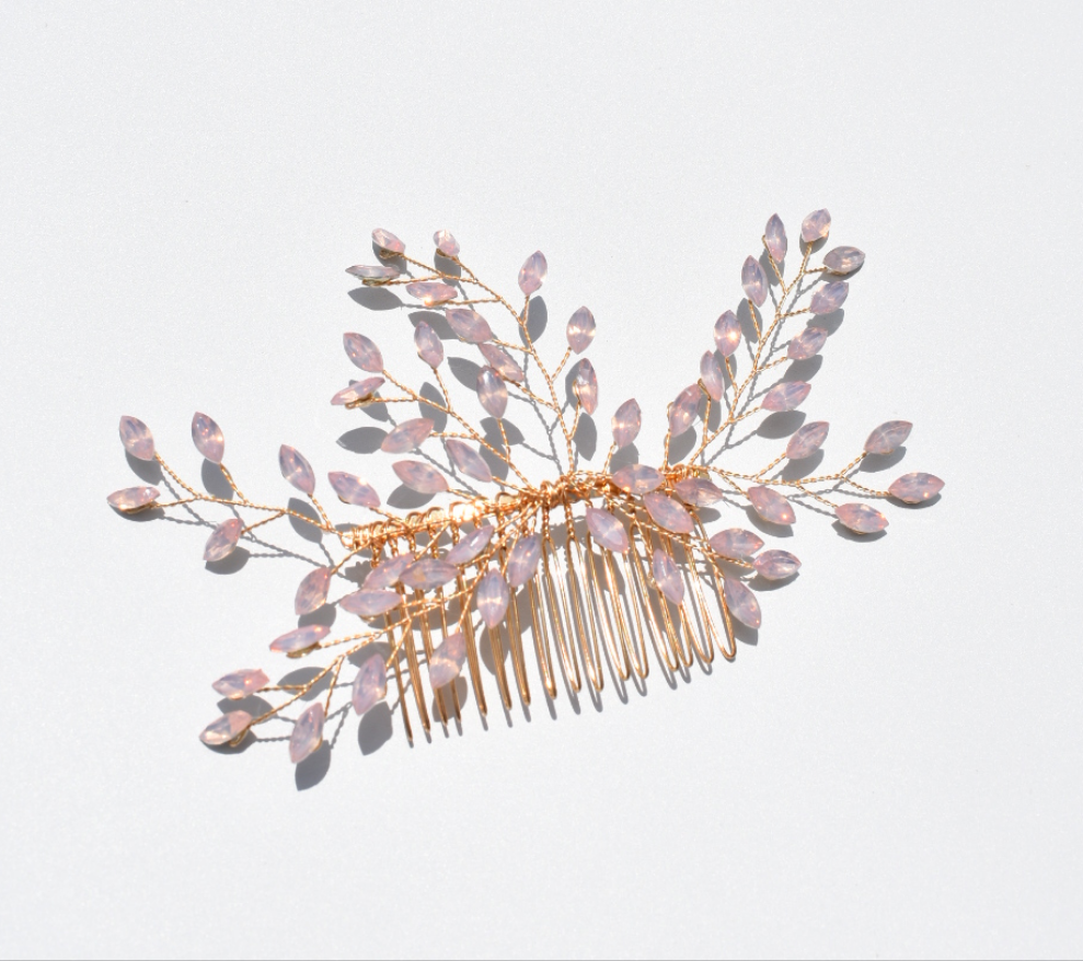 Blush Opal Headpiece