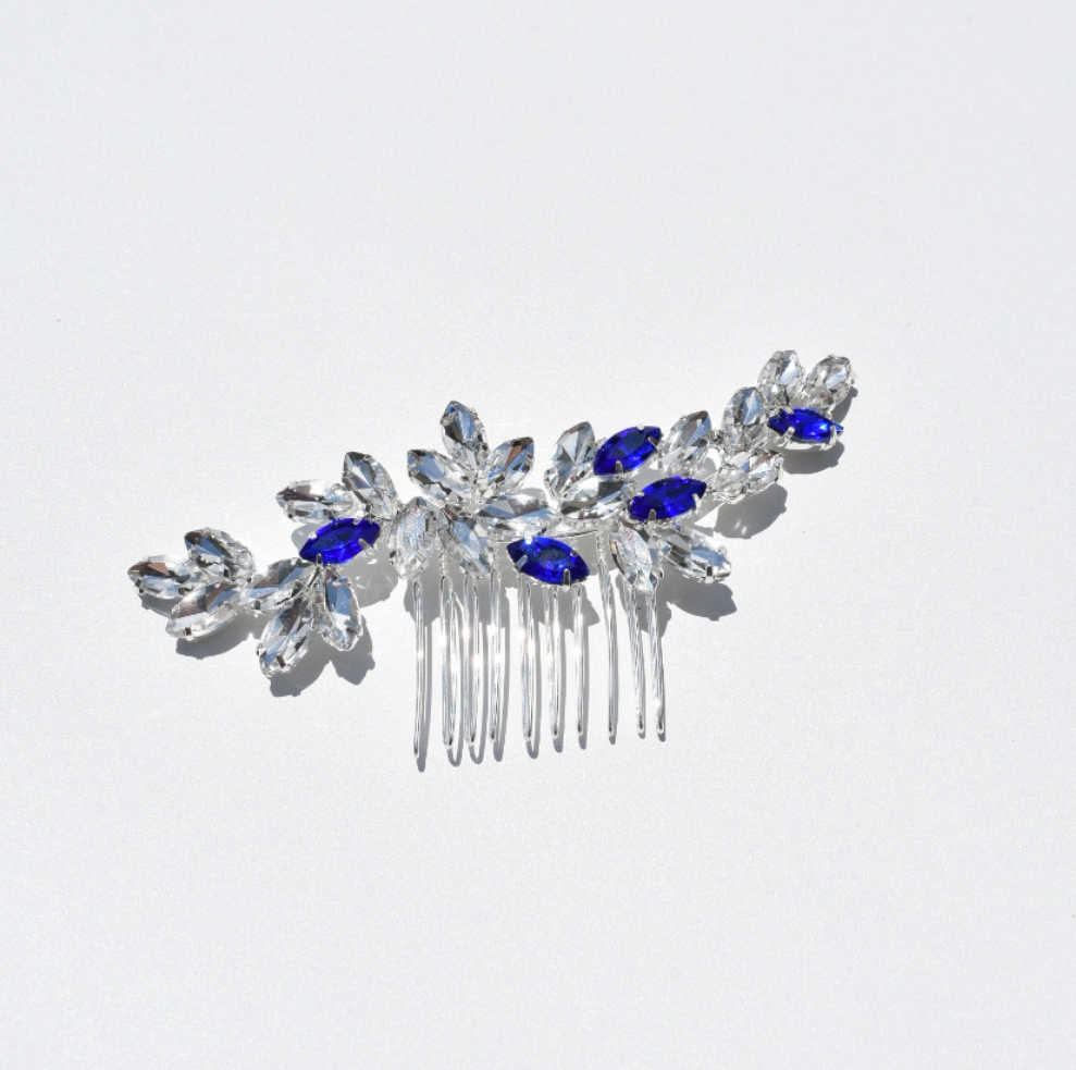 A Touch of Blue Headpiece