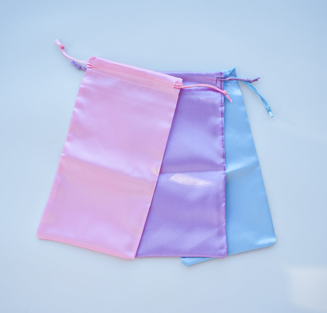 Personalised Satin Shoe Bag - small
