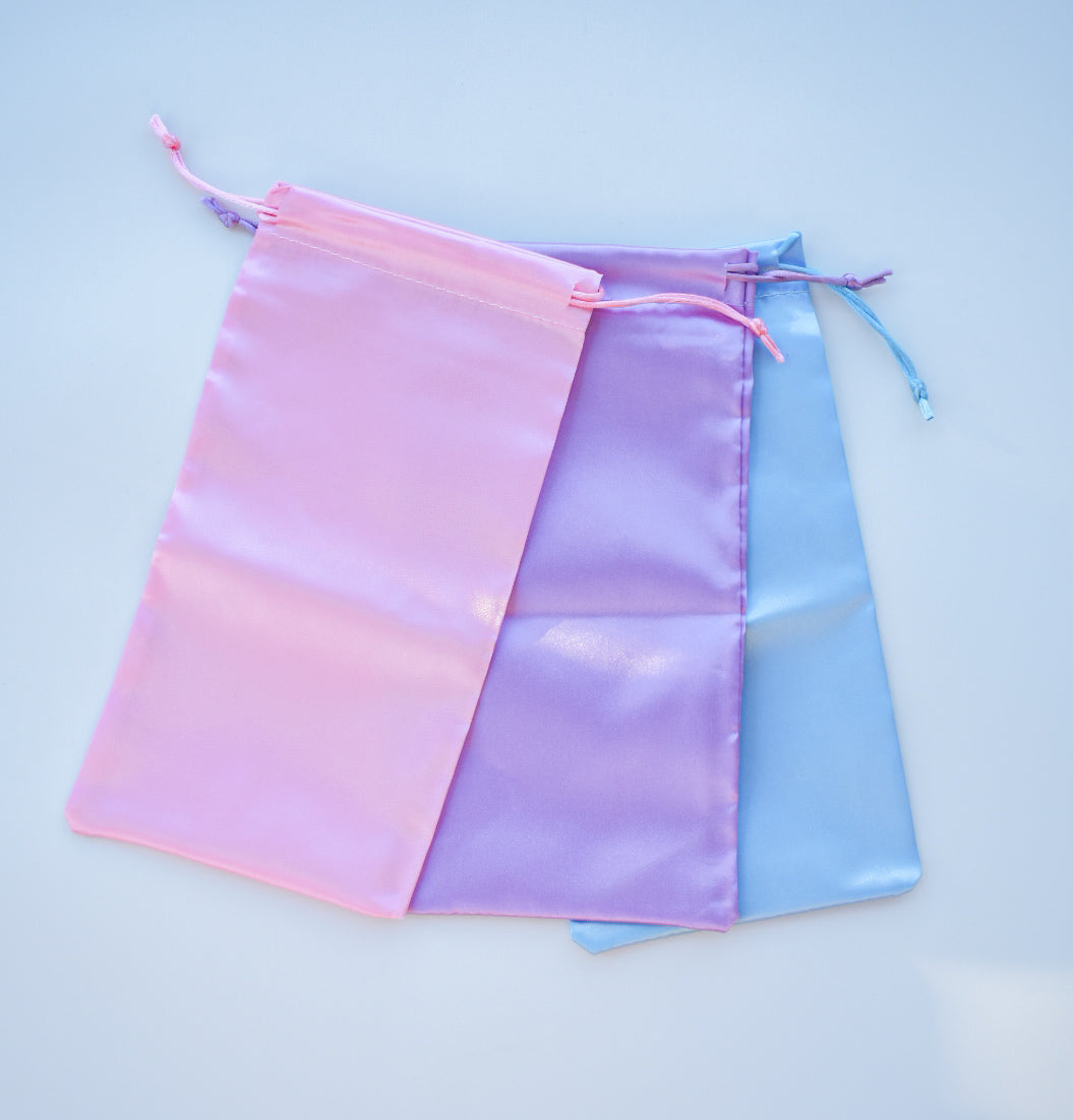 Personalised Satin Shoe Bag - small